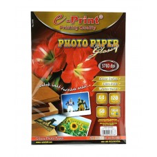 E-PRINT Photo Paper Glossy A4 120gsm 50 Sheet